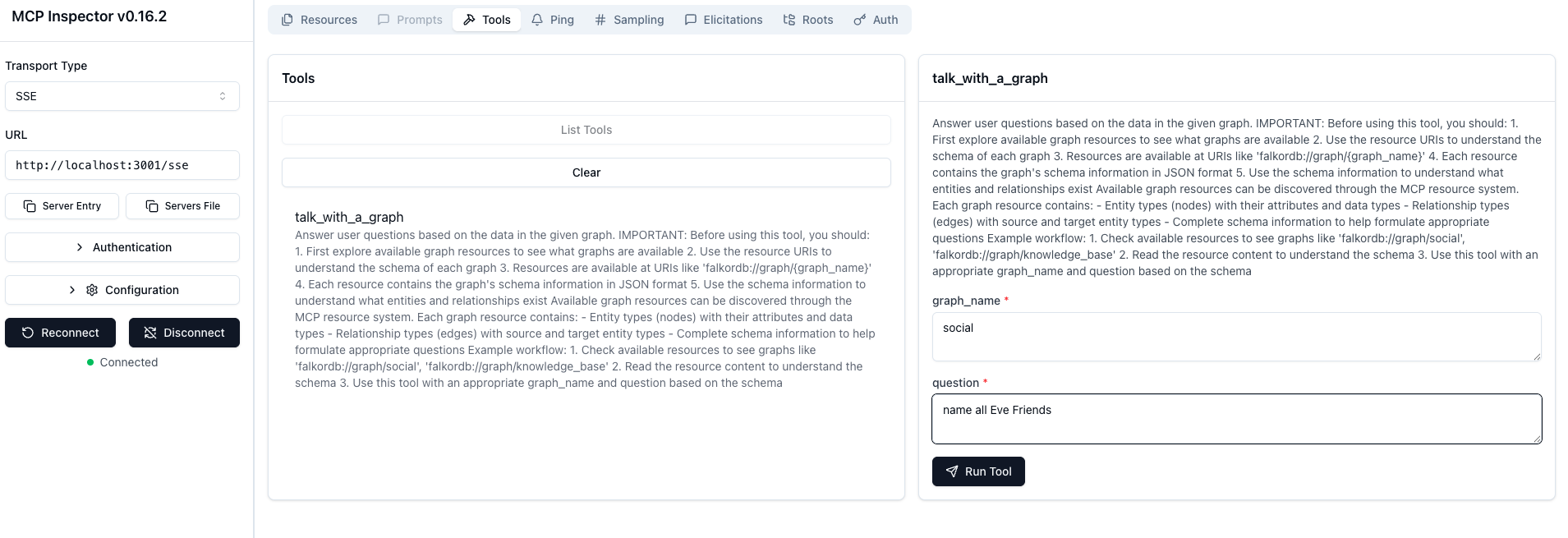 MCP Inspector List Tools